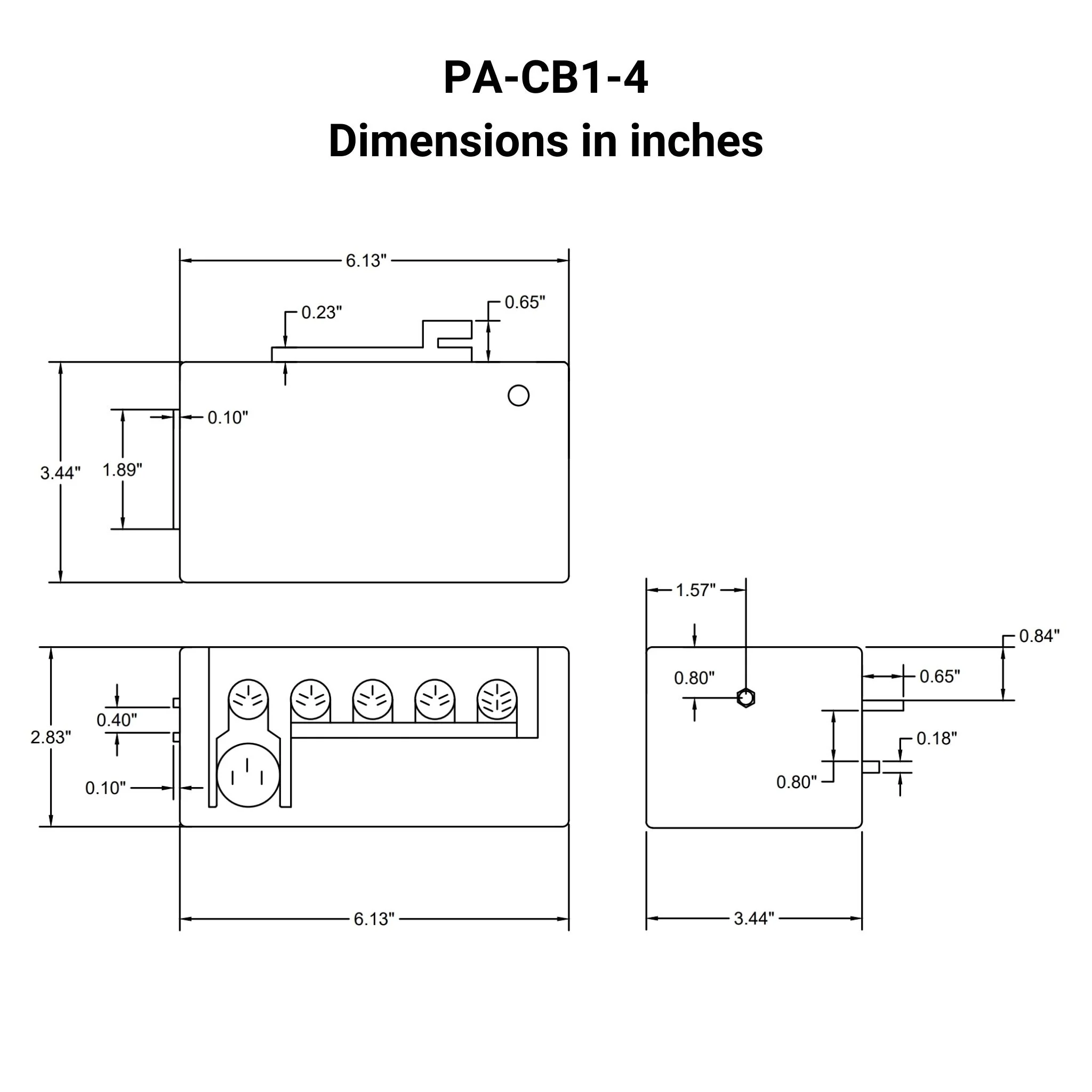 120 VAC - 12/24 VDC Control Box - 4 Channel - Wired Remote - Image 5